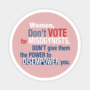 Feminist Art - Vote - US Elections. Magnet